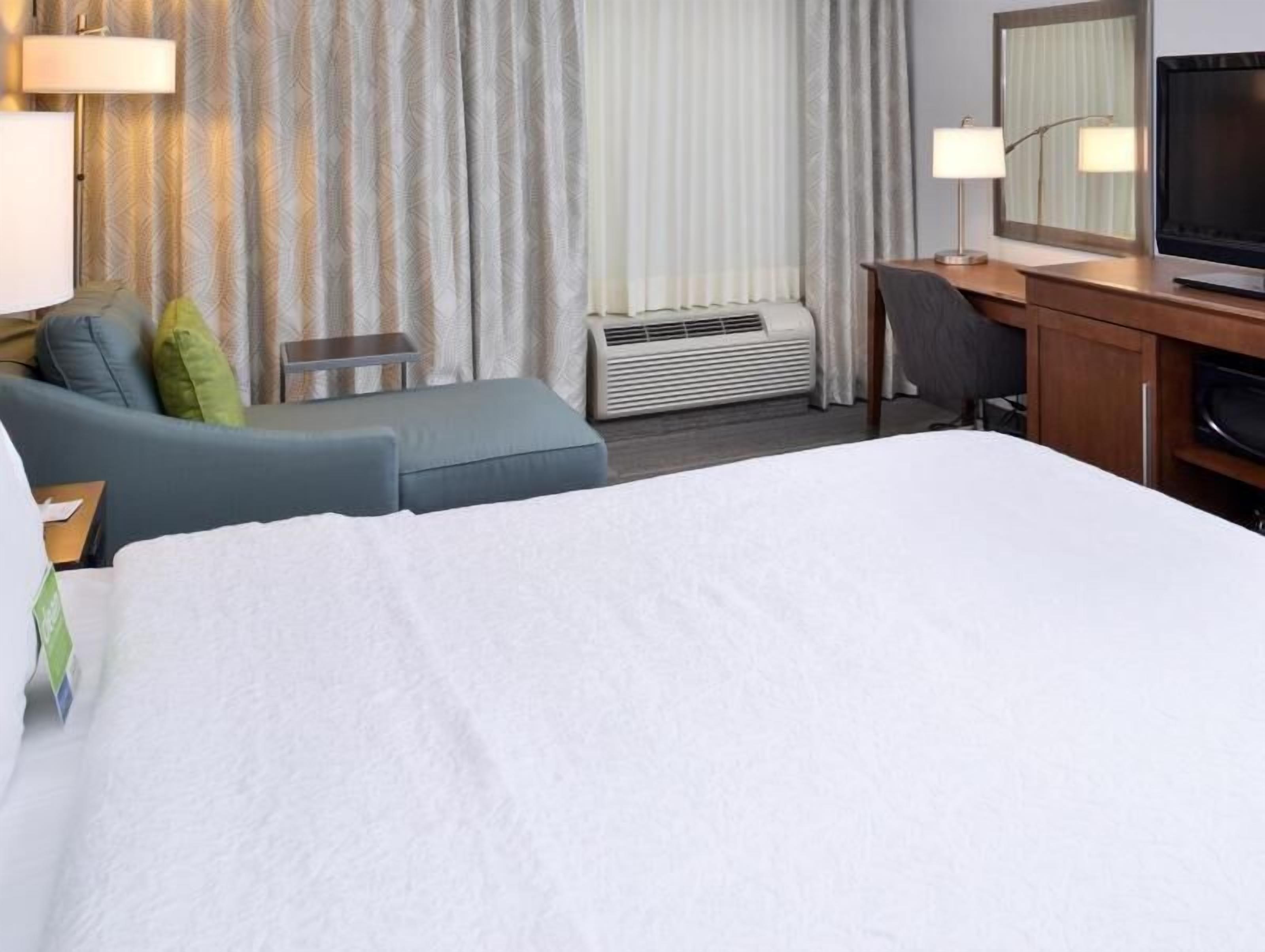 Individually furnished, blackout drapes, iron/ironing board