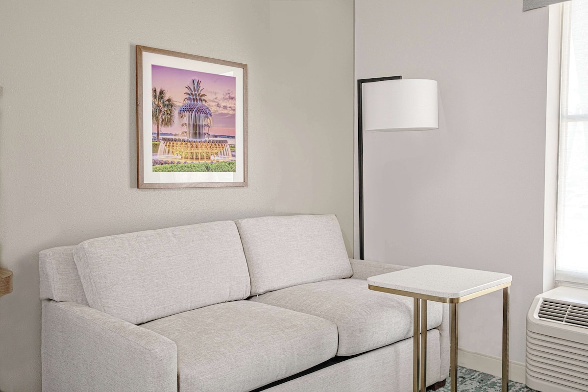 50-inch LCD TV with cable channels, TV