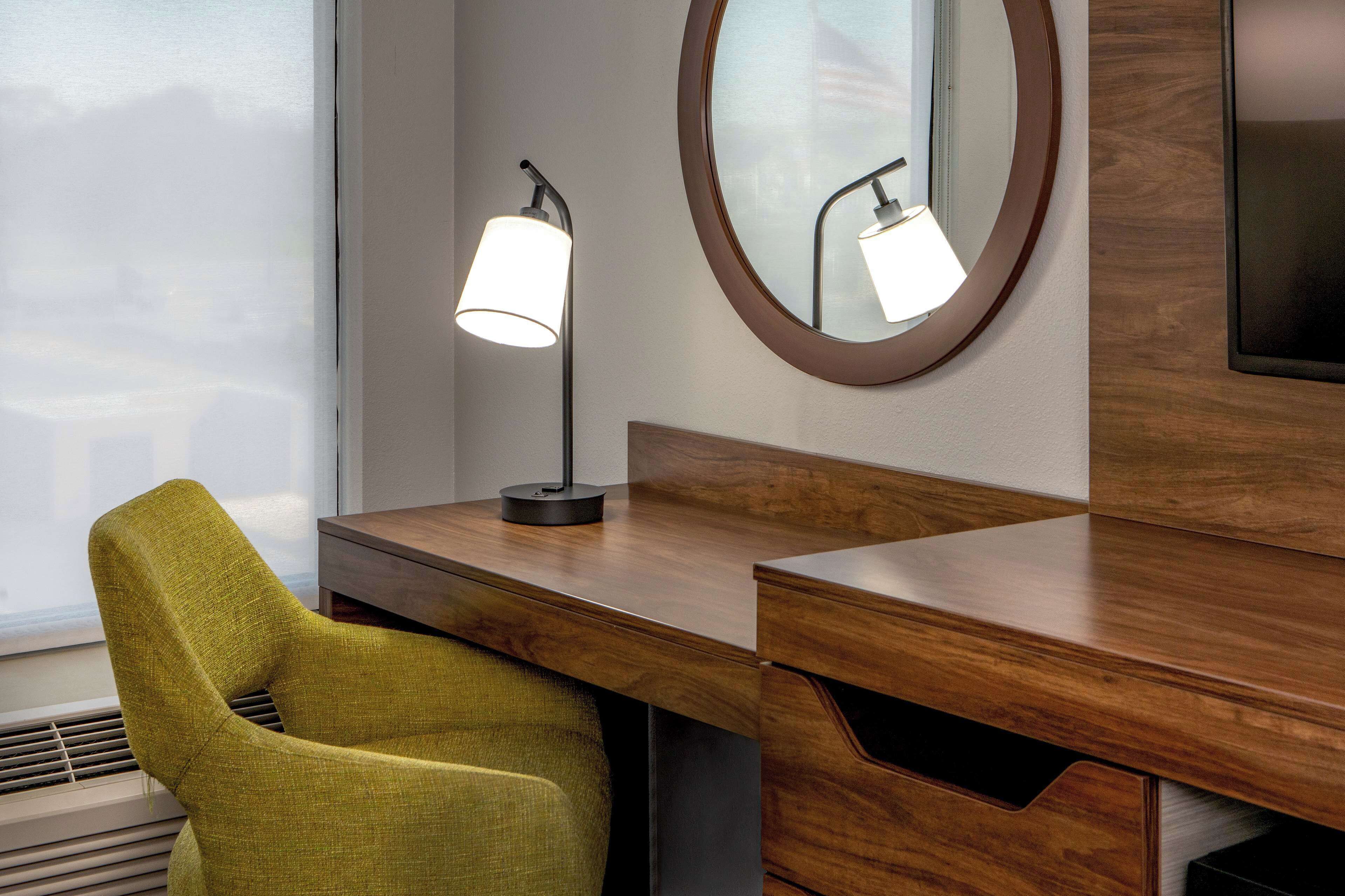 in-room safe, desk, laptop workspace, iron/ironing board