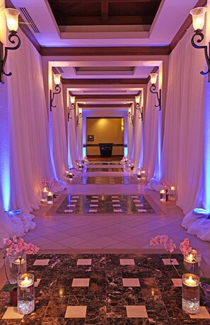 Indoor wedding