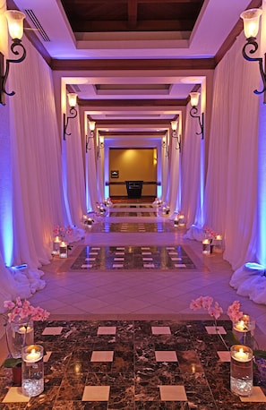 Indoor wedding