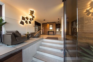 Interior entrance