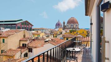 Double or Twin Room with View | Terrasse/Patio