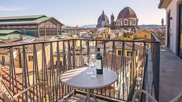 Double or Twin Room with View | Terrasse/Patio
