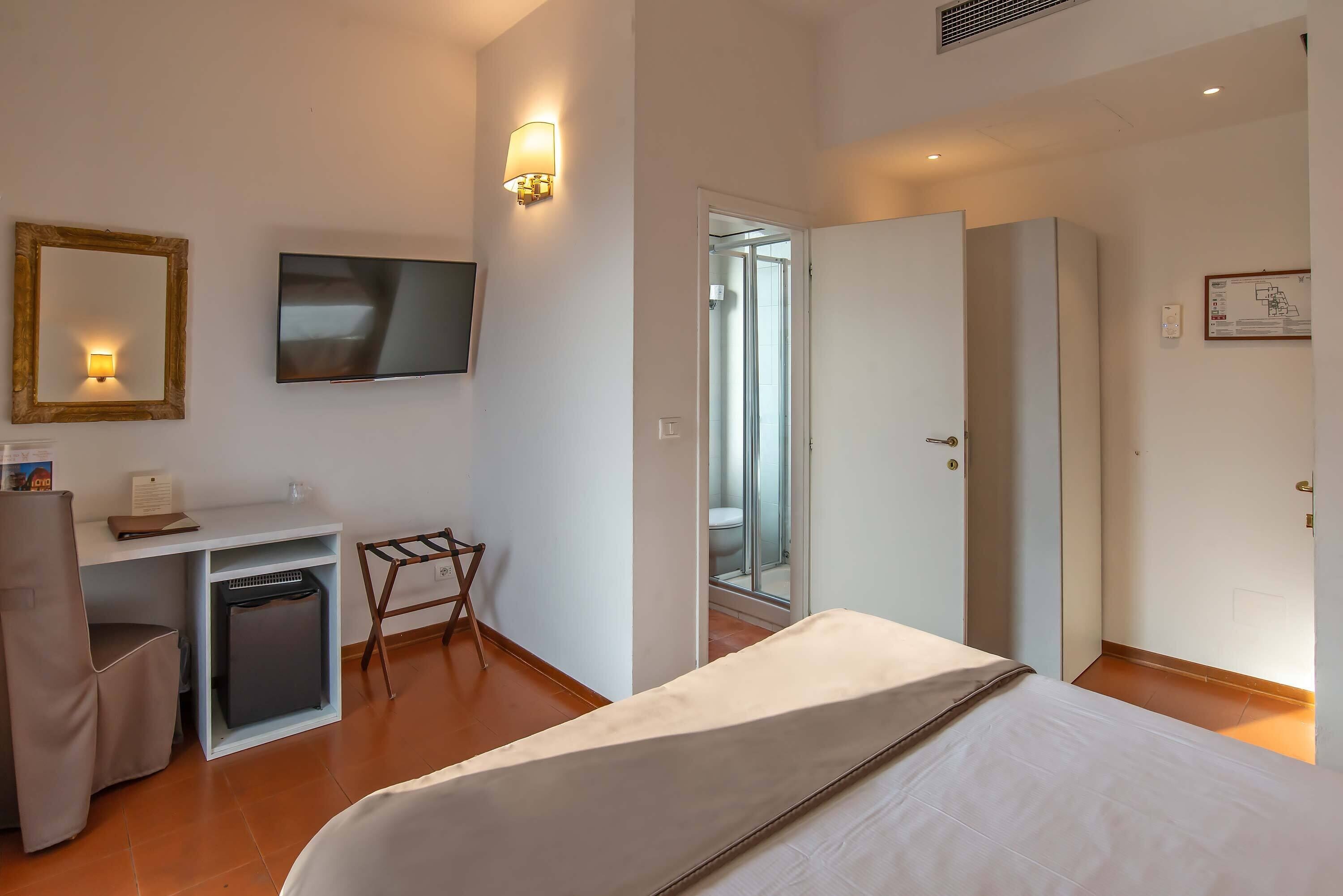 Double or Twin Room with View | Down comforters, minibar, in-room safe, desk