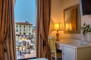 Double or Twin Room, Terrace | 1 bedroom, down comforters, minibar, in-room safe