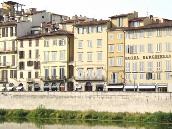 Façade de l’hébergement