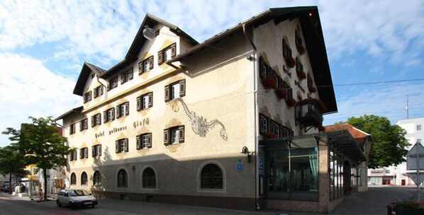 Fassade der Unterkunft