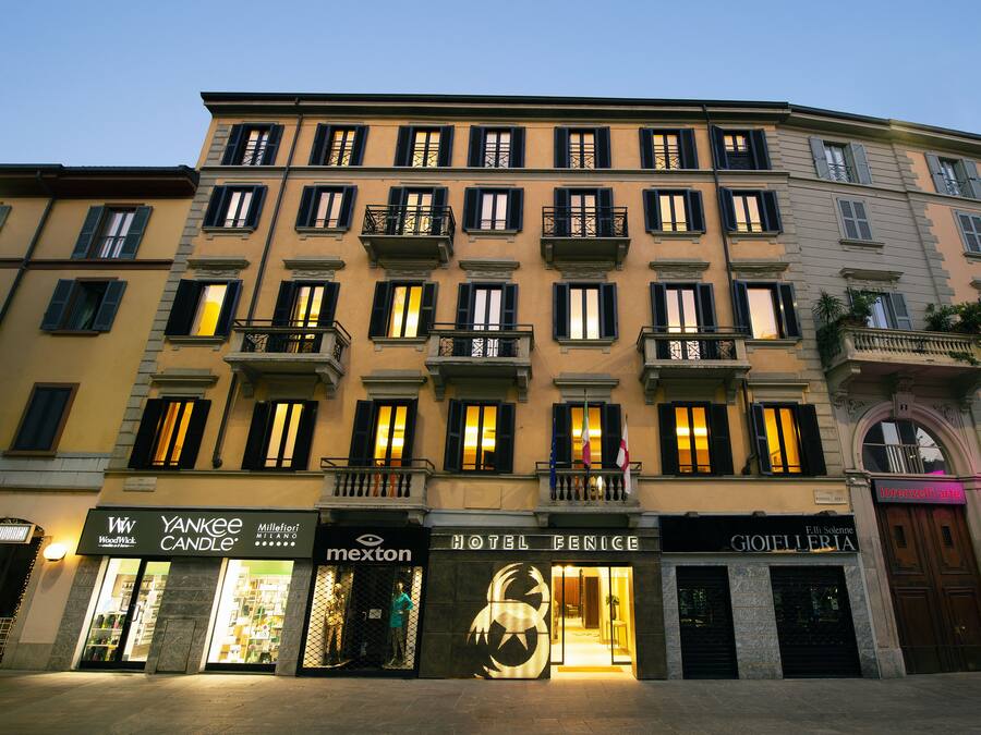 Overnatningsstedets facade