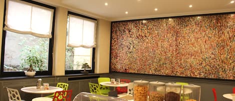 Daily buffet breakfast (EUR 10 per person)