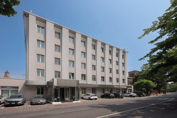 Fassade der Unterkunft