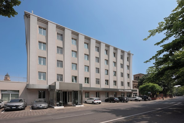 Fassade der Unterkunft