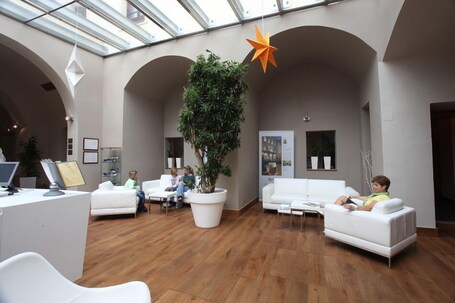 Sala de estar en el lobby