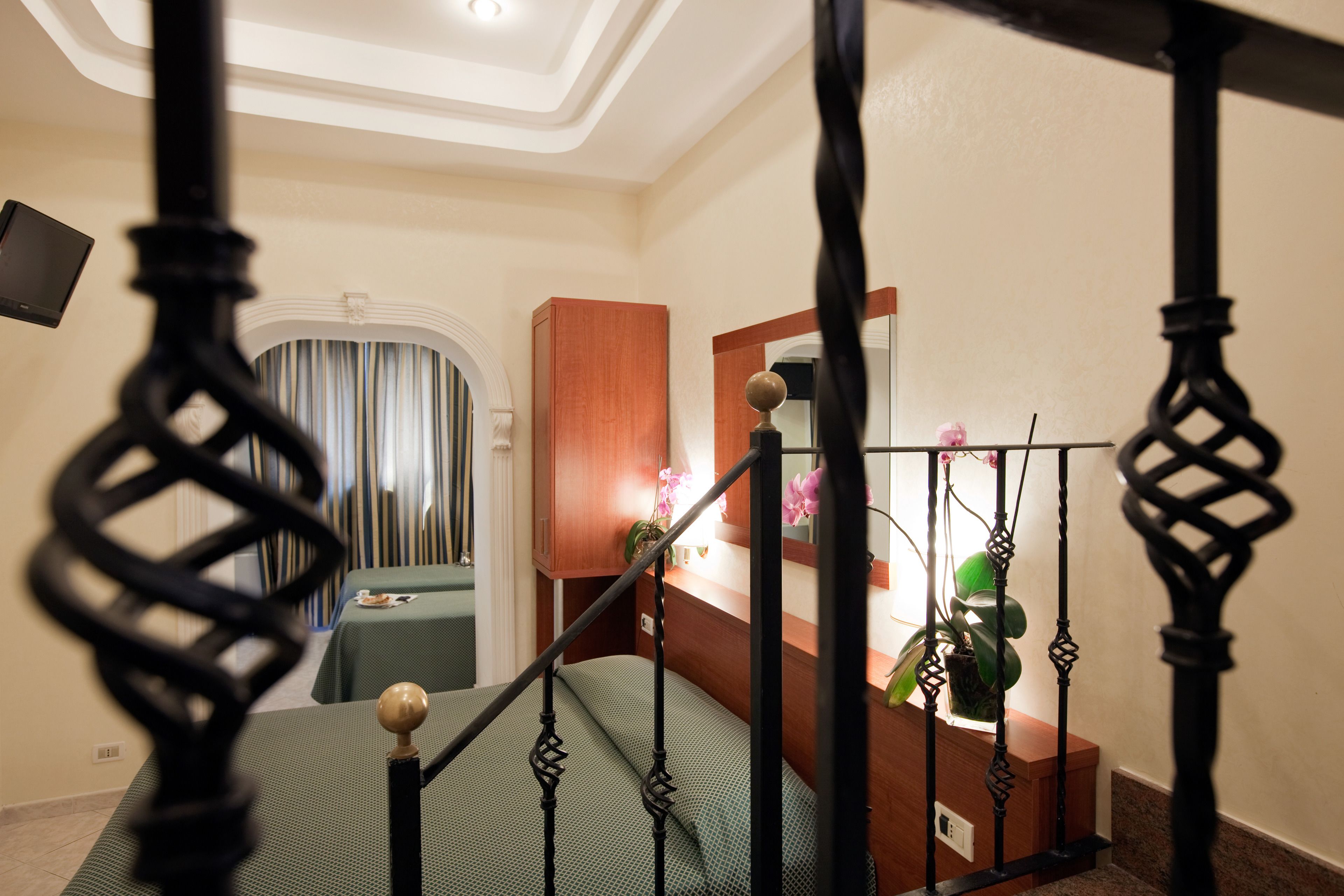 quadruple room | premium bedding, in-room safe, desk, blackout curtains