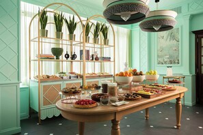 Daily buffet breakfast (EUR 10 per person)