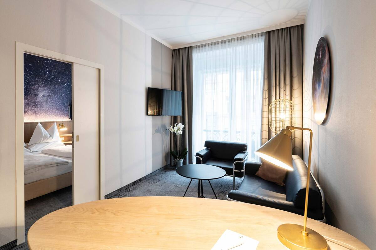1 chambre, literie hypoallergénique, minibar