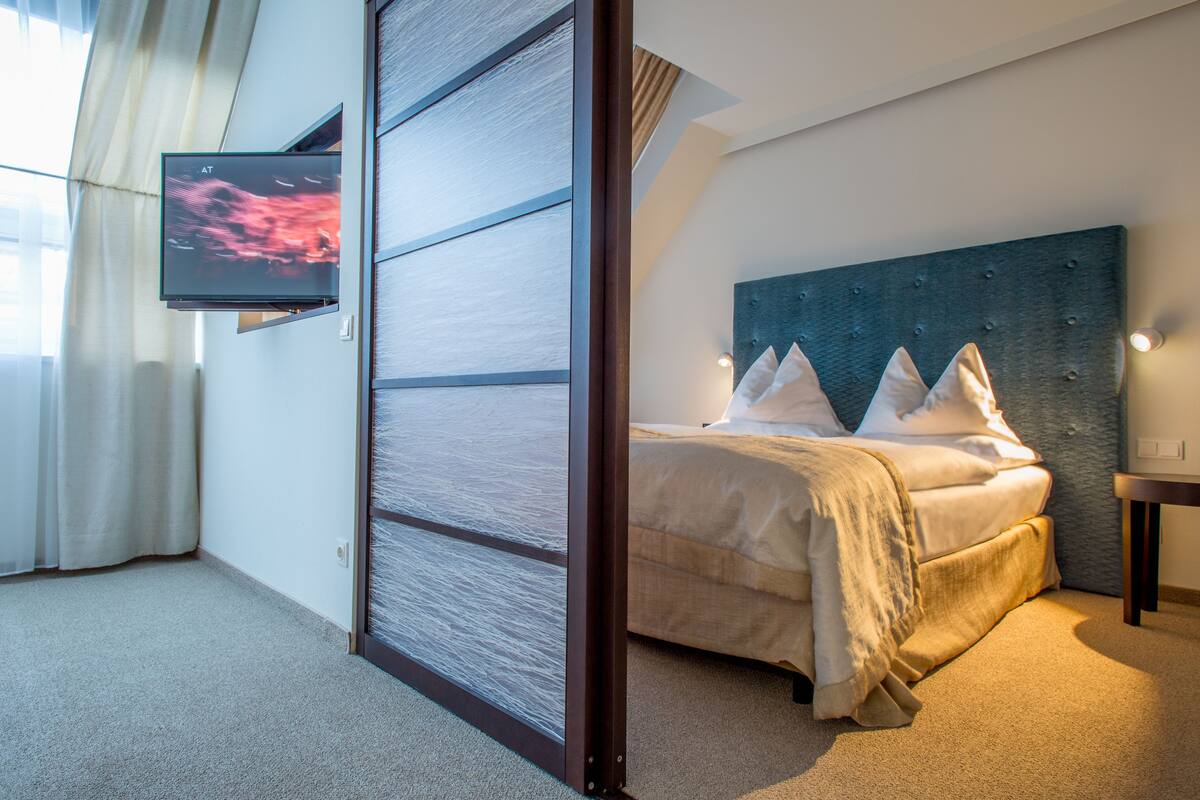 1 chambre, literie hypoallergénique, minibar