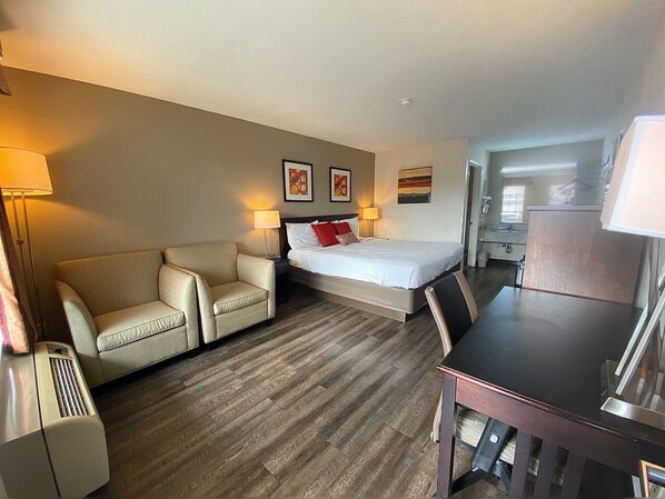 1 chambre, bureau, Wi-Fi gratuit, draps fournis