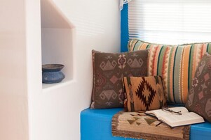 Kiva Room | Premium bedding, desk, iron/ironing board, free WiFi