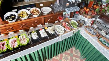 Gratis frukostbuffé varje dag