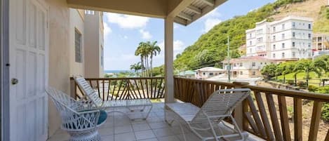 Familielejlighed - 2 soveværelser - tekøkken | Byudsigt