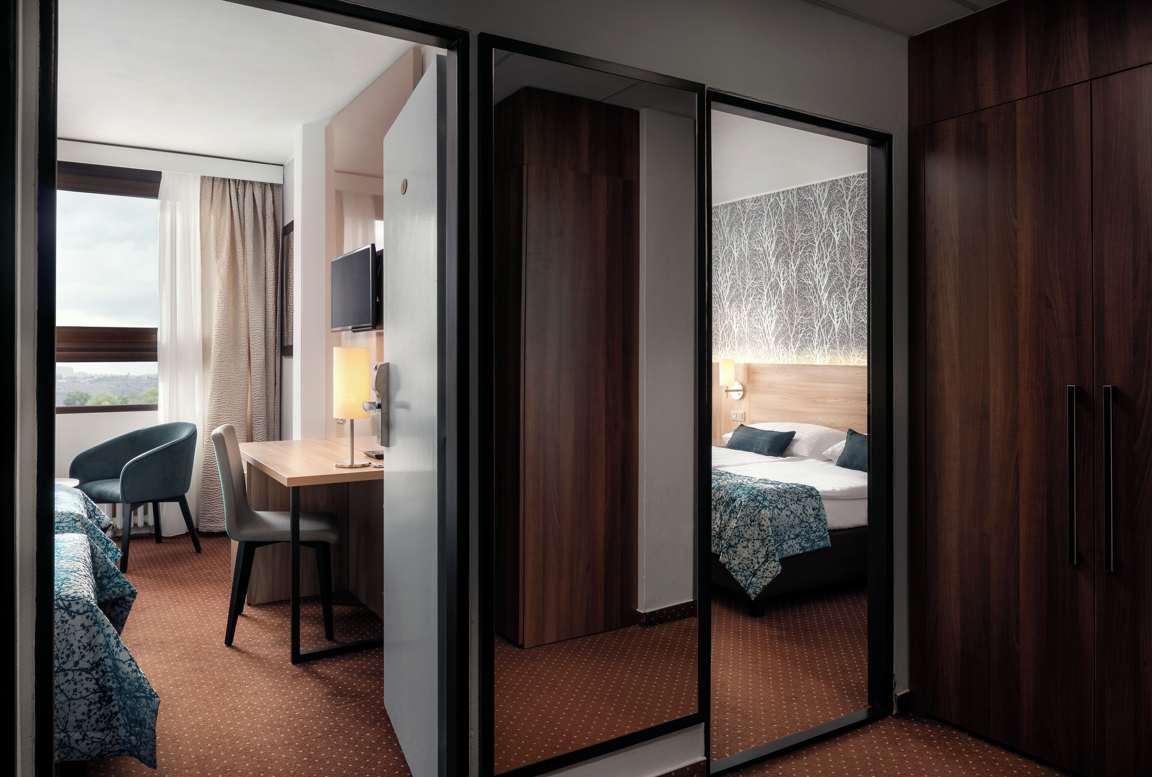 Ropa de cama de alta calidad y colchones con efecto memoria 