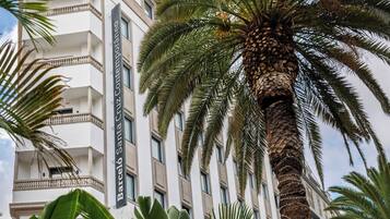 Voorkant van accommodatie