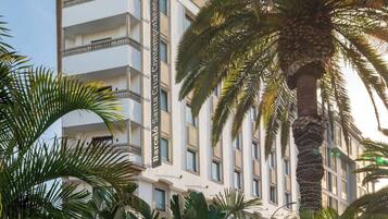 Voorkant van accommodatie