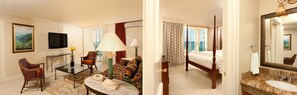 Suite, 1 kamar tidur | Brankas, meja kerja, tirai kedap cahaya, dan setrika/meja setrika
