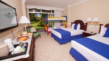 Coffres-forts dans les chambres, bureau, rideaux occultants