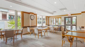 Kontinental frokost er inkludert hver dag