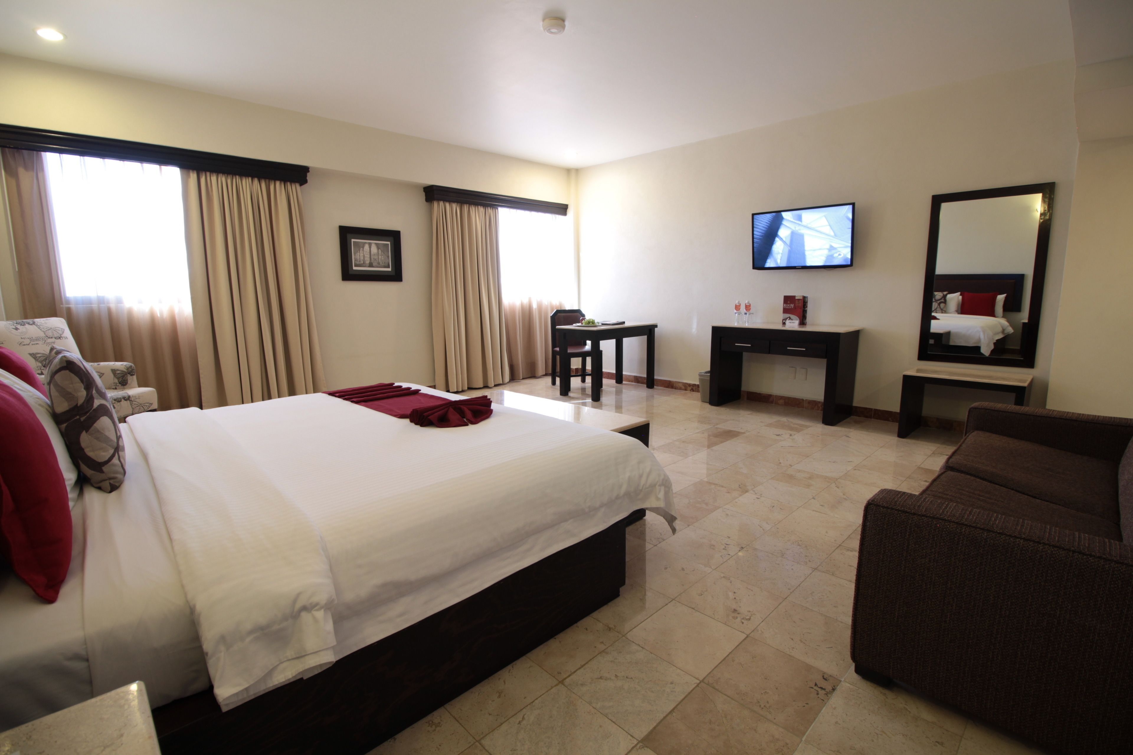 in-room safe, desk, blackout curtains, soundproofing