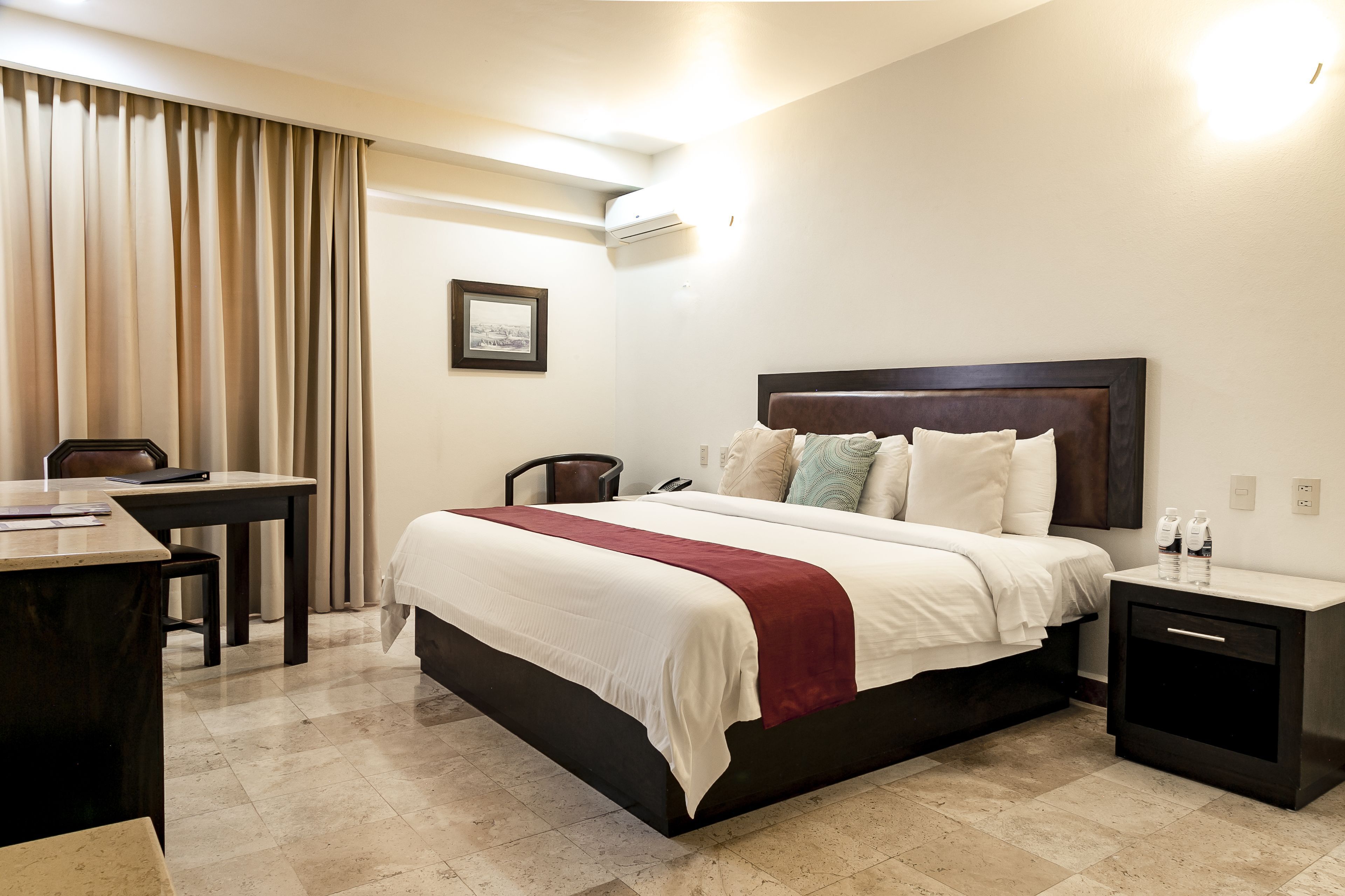 In-room safe, desk, blackout curtains, soundproofing