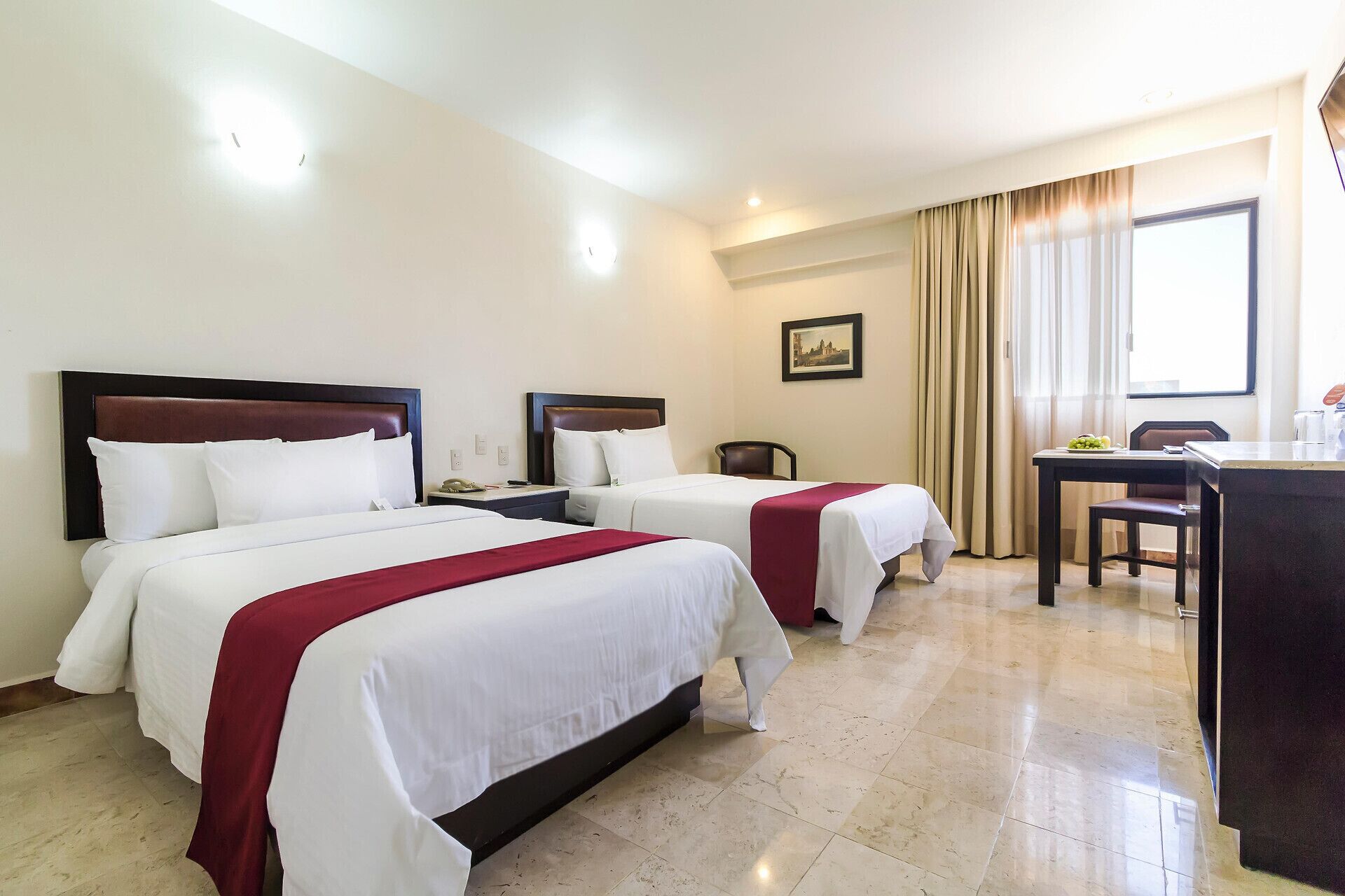 In-room safe, desk, blackout curtains, soundproofing