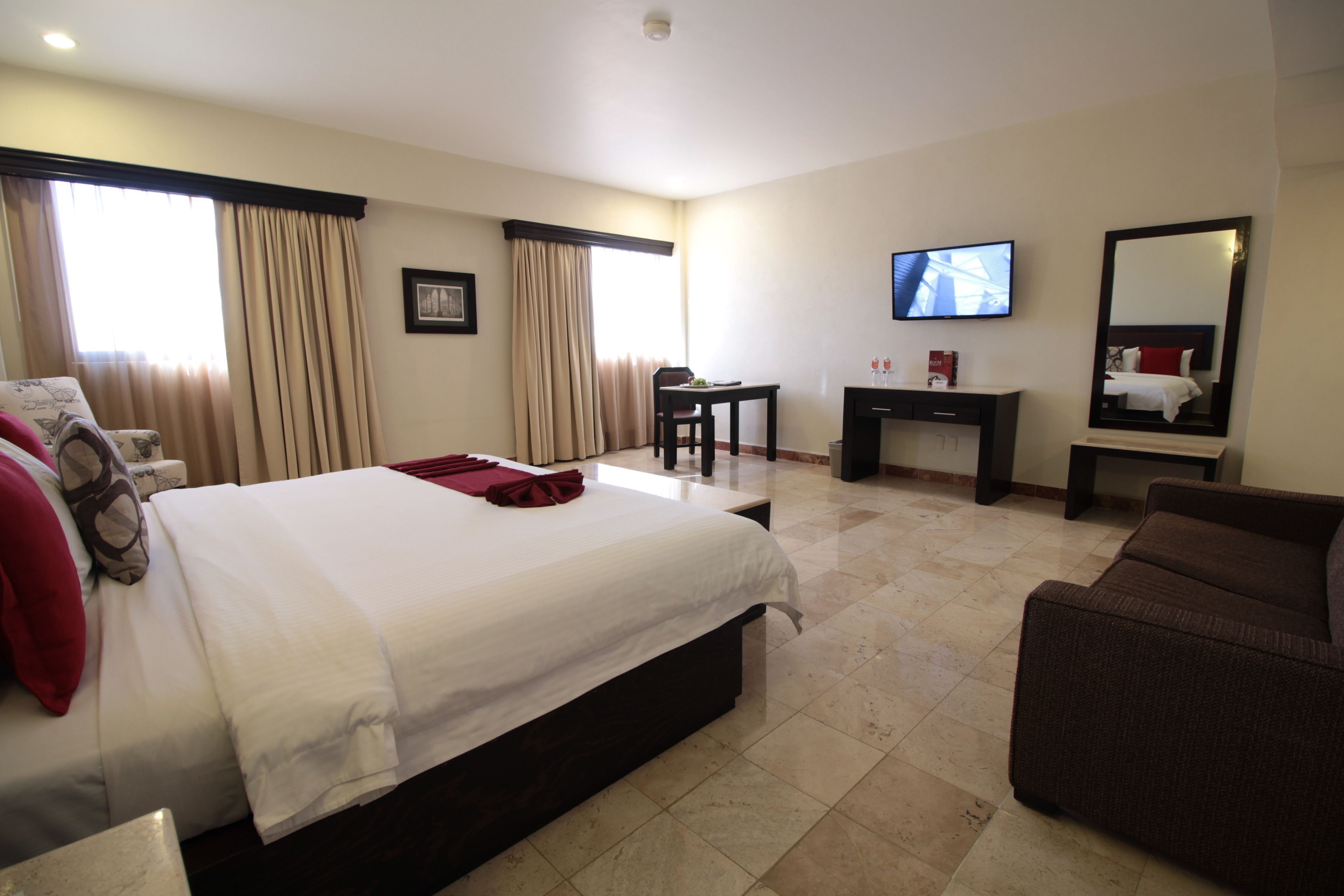 In-room safe, desk, blackout curtains, soundproofing
