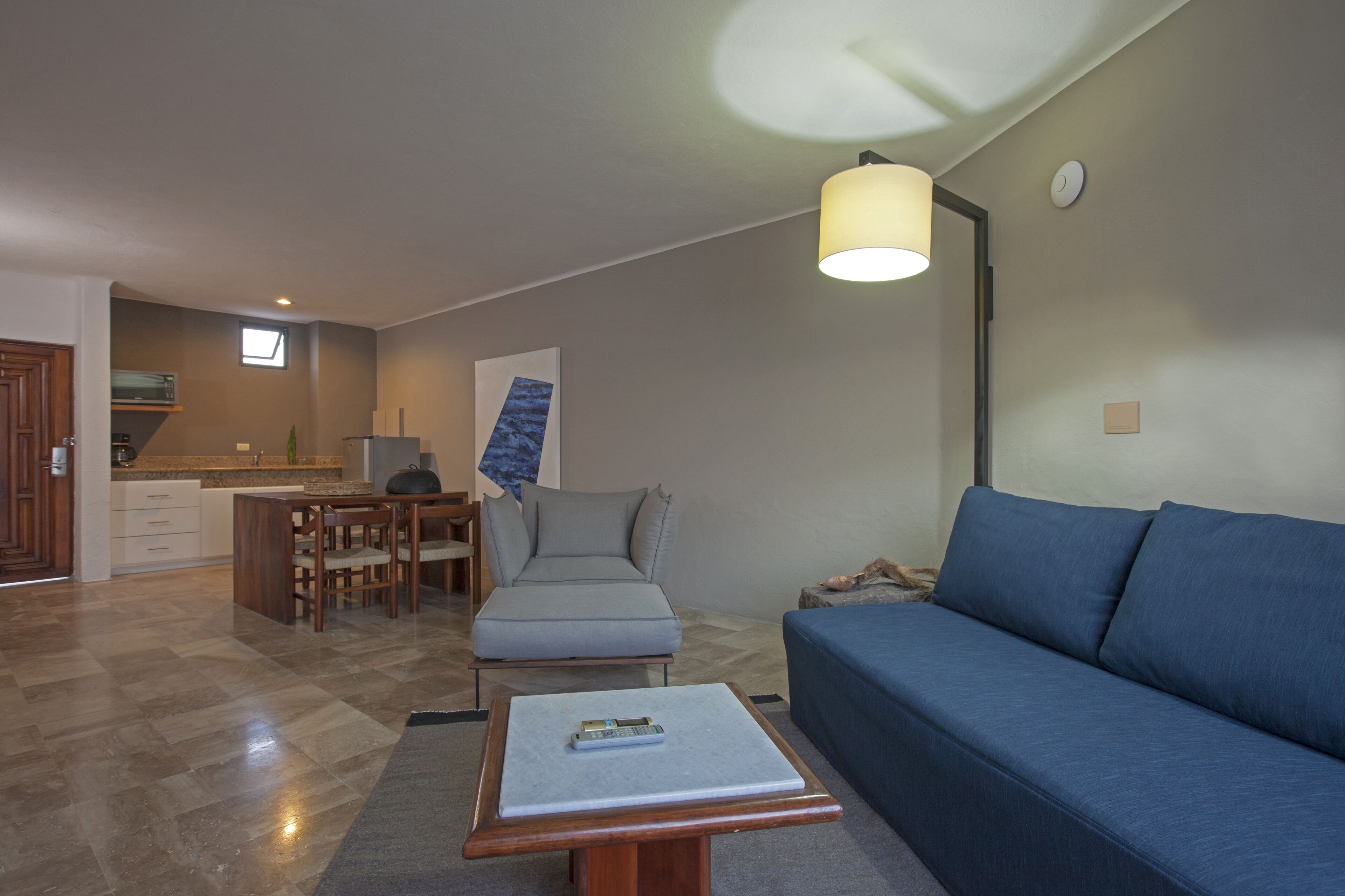 suite, 2 bedroom, 2 king beds (creta) | living room | 42-inch smart tv with cable channels, tv