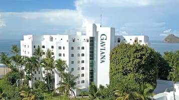 Voorkant van accommodatie