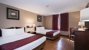 Standard Room, 2 Queen Beds | Premium bedding, down comforters, free WiFi, bed sheets