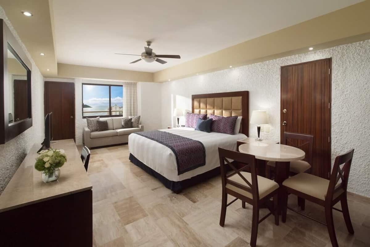 In-room safe, blackout drapes, iron/ironing board, cribs/infant beds
