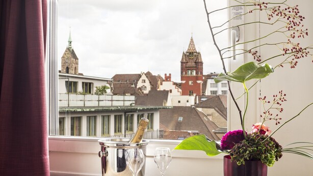 View from room - Hotel Basel - Da Wohnen, wo Basel Lebt! (Basel)