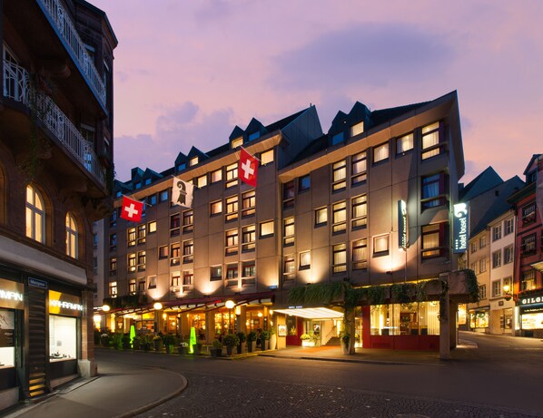Front of property - evening/night