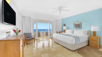 Deluxe Ocean | Premium bedding, minibar, in-room safe, desk