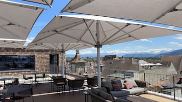 Terrasse sur le toit