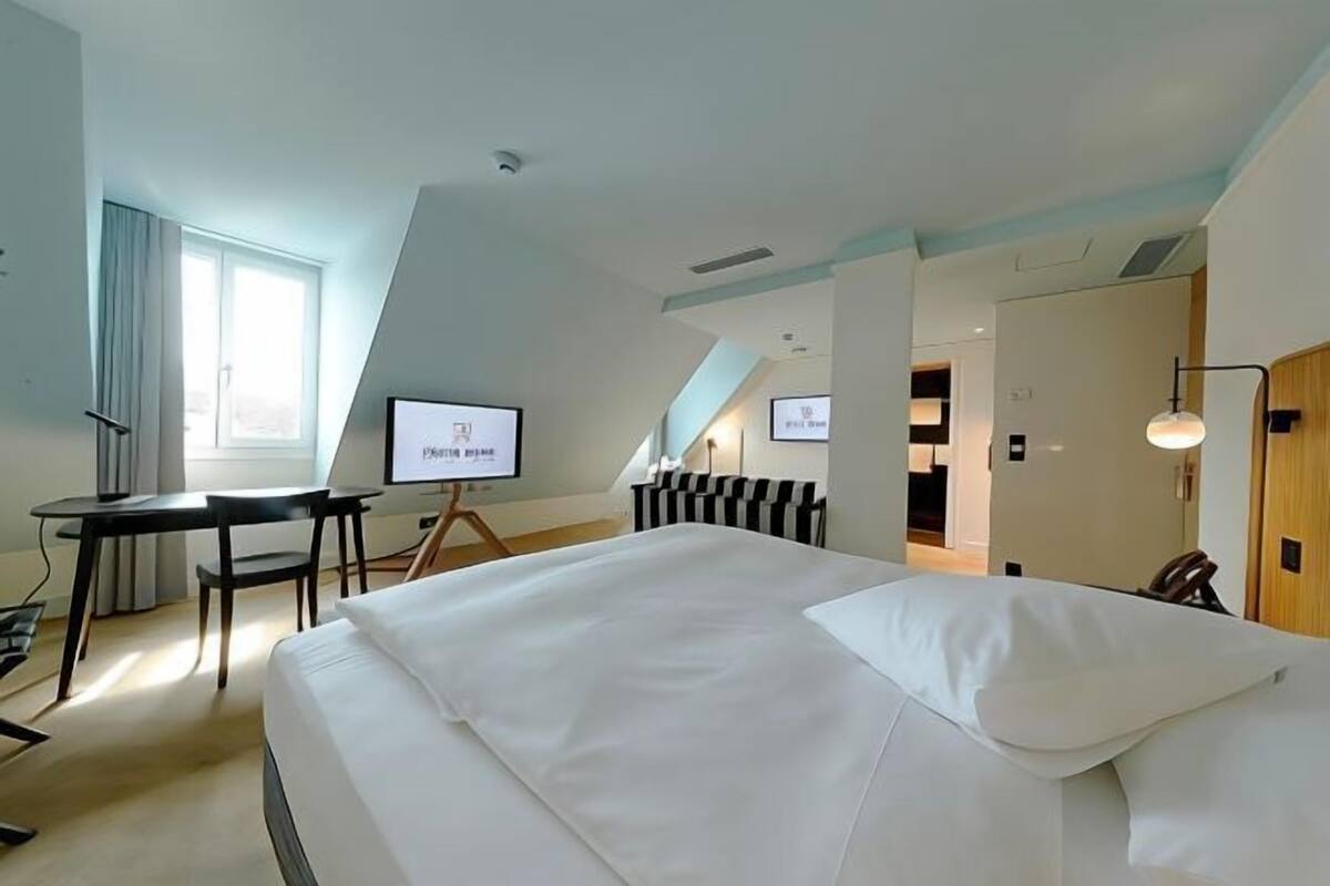 In-room safe, blackout drapes, cribs (free), WiFi (free)