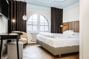 Coffres-forts dans les chambres, rideaux occultants