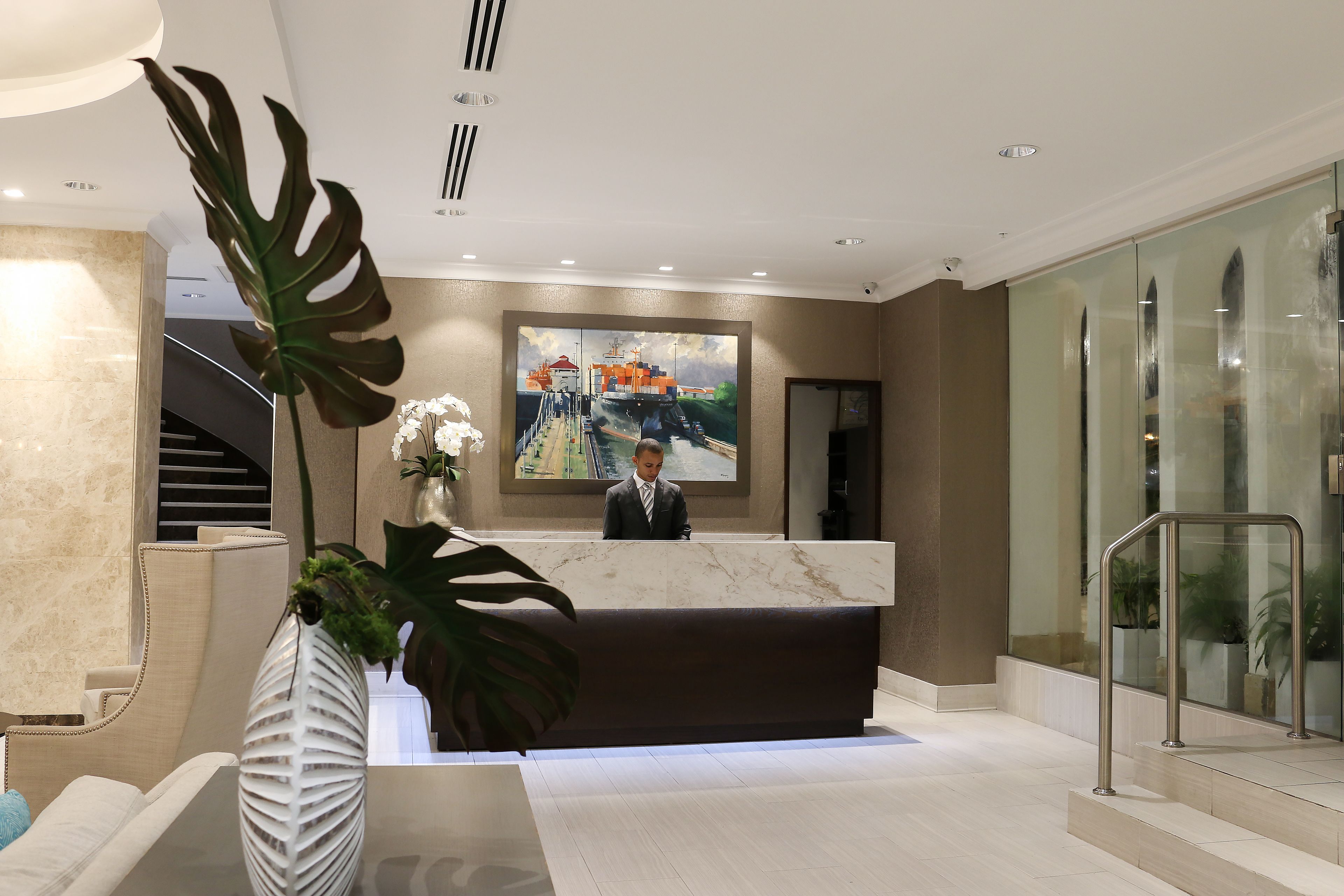 check-in/check-out kiosk