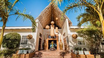 Fassade der Unterkunft