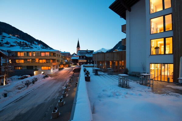 Rooftop terrace