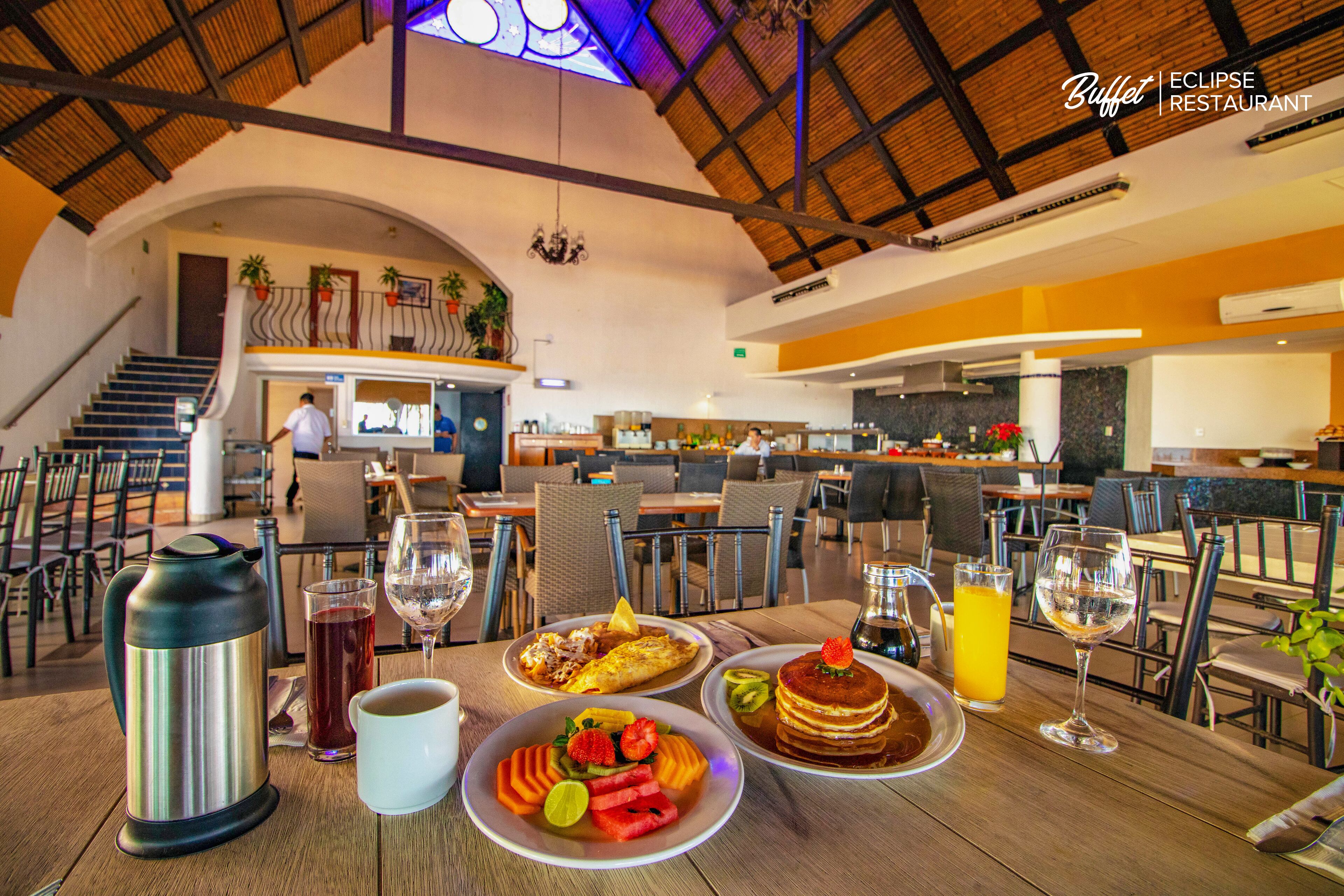 Se sirven desayunos, comidas y cenas 