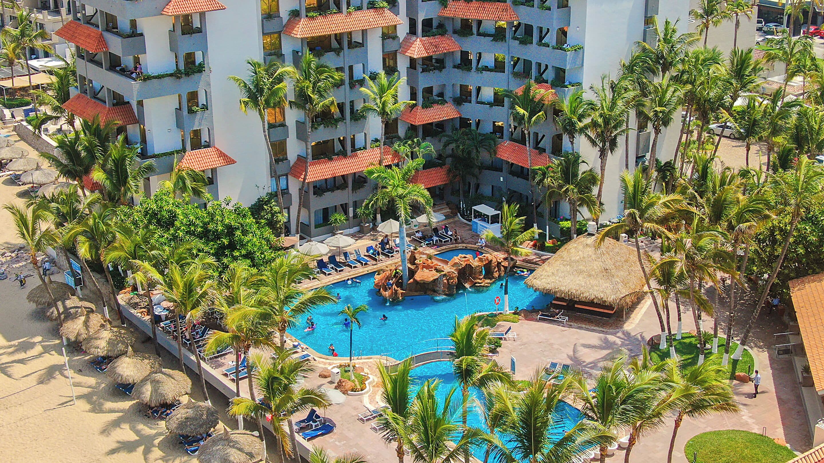 Voorkant van accommodatie